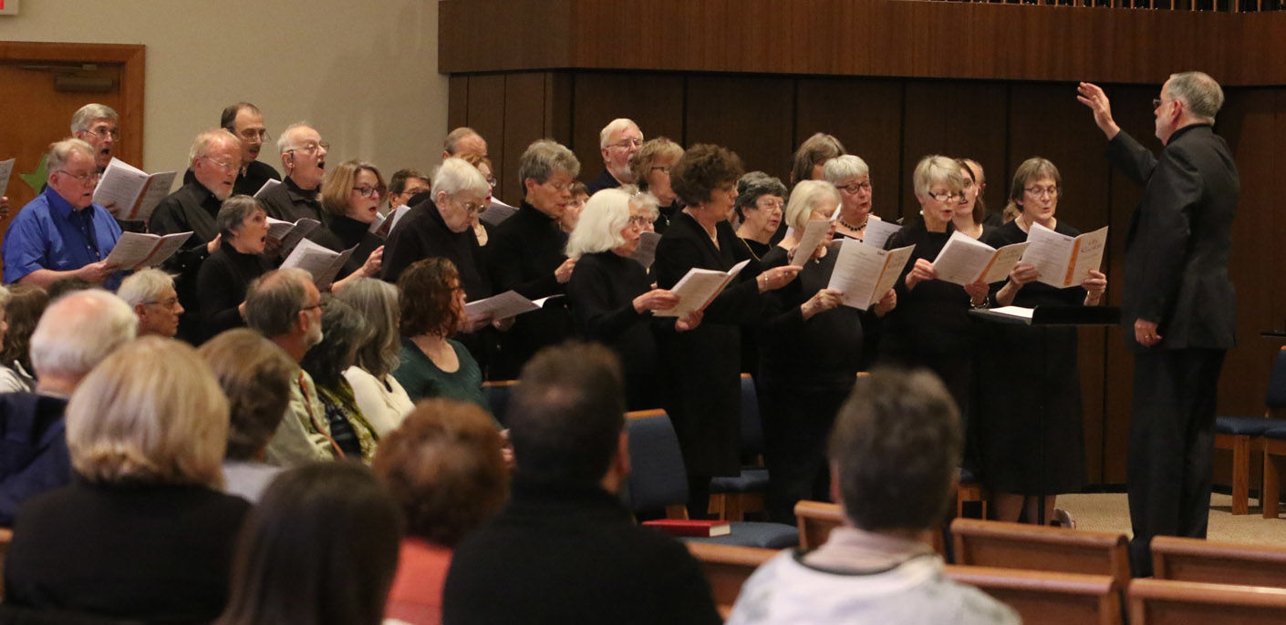 Choir sings at peace concert Sunday